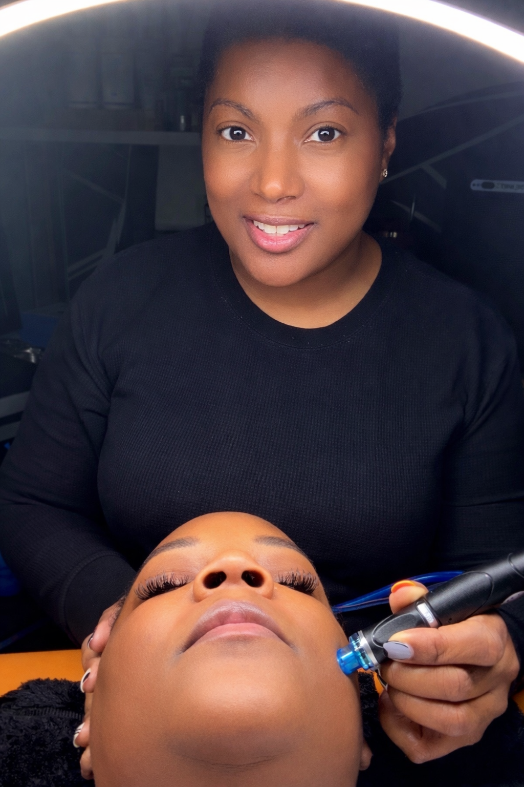 Hydrafacial, instant glow, facial in Atlanta, glowing skin, Atlanta medspa, platinum Hydrafacial, 